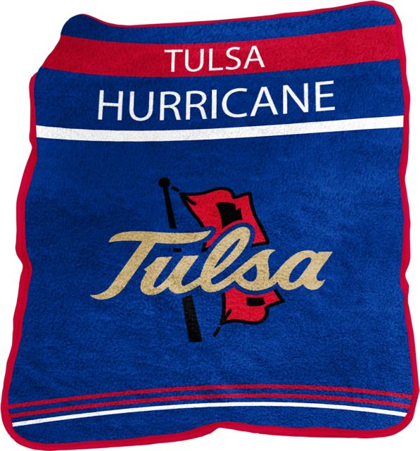 University of Tulsa Gameday Raschel Throw