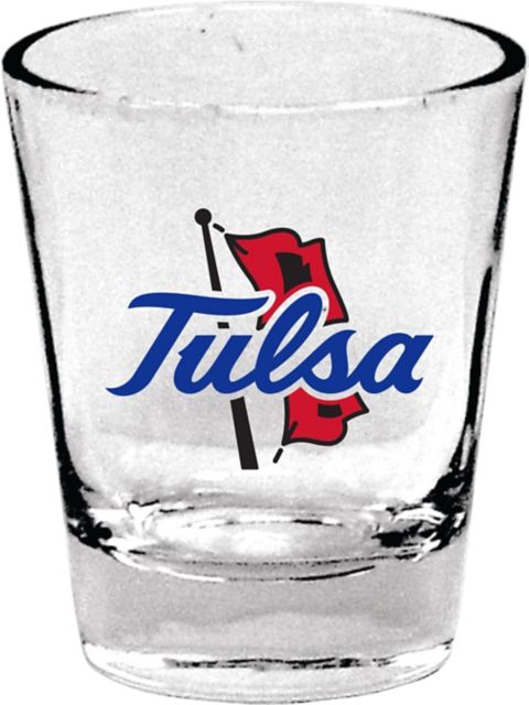 University of Tulsa Golden Hurricane 1.5 oz. Collector's Glass