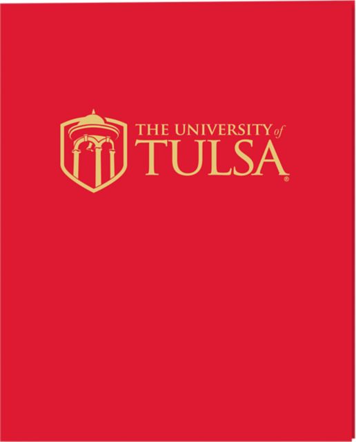 University of Tulsa 2 Pocket Folder