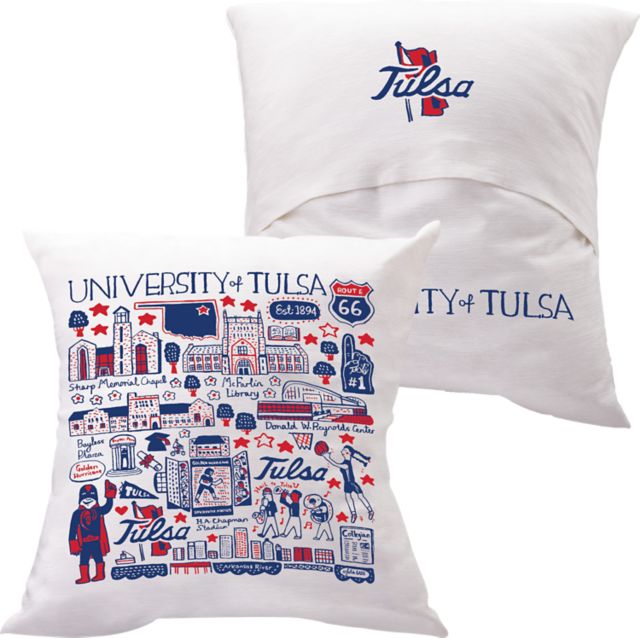 University of Tulsa 18'' x 18'' Pillow