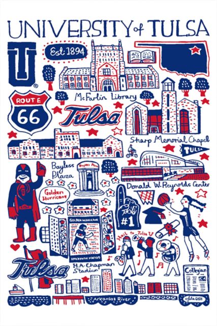 University of Tulsa 12x18 Poster