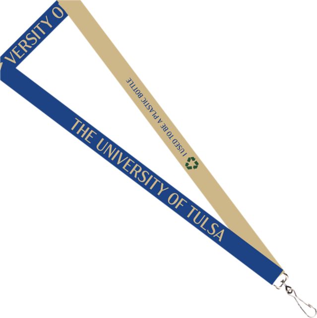 University of Tulsa Recycled Lanyard