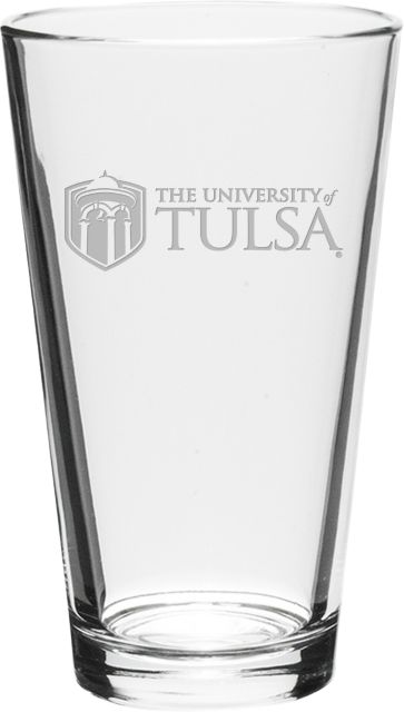 University of Tulsa 16 oz. Mixing Glass