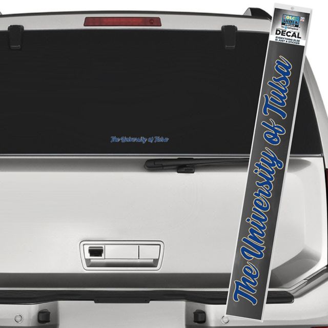 University of Tulsa Strip Decal