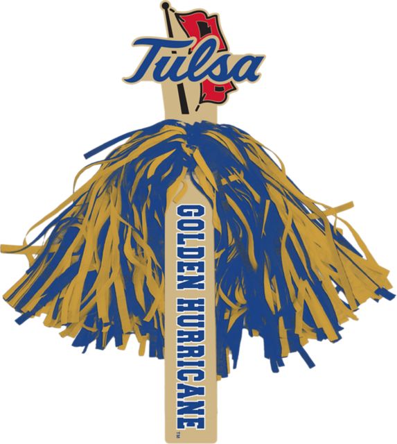 University of Tulsa Golden Hurricane Poms