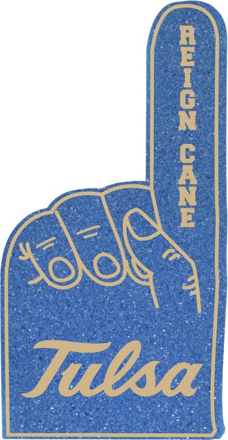 University of Tulsa Golden Hurricane 18" Foam Hand