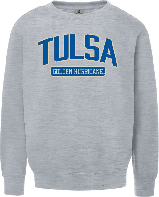 University of Tulsa Golden Hurricane Peace Crewneck Sweatshirt