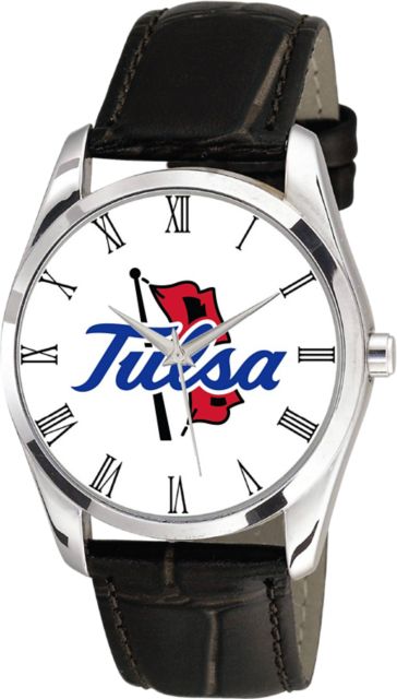 University of Tulsa 26mm Ladies Leather Watch