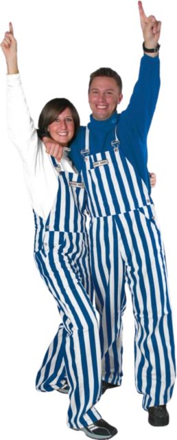 University of Tulsa Stripe Game Bib Overalls