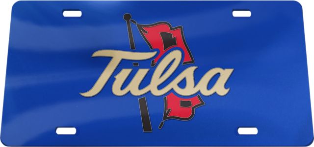 University of Tulsa Golden Hurricane License Plate