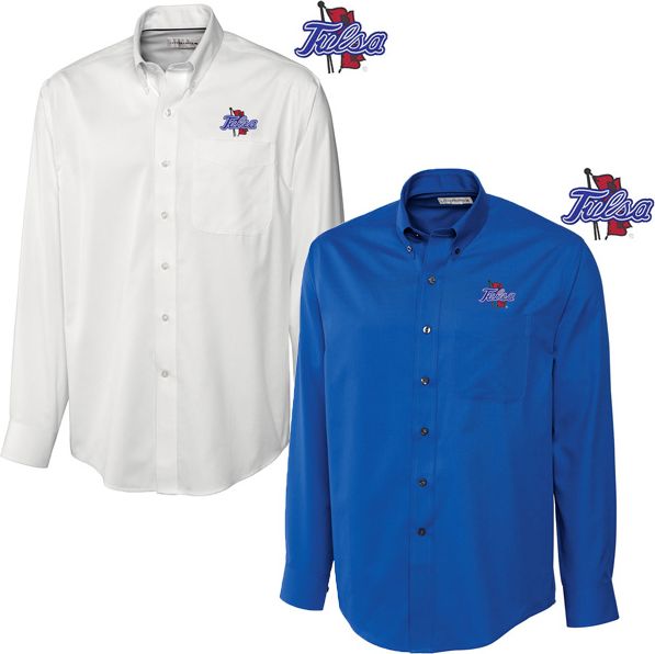 University of Tulsa Long Sleeve Woven Shirt