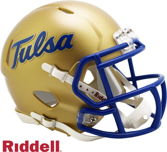 University of Tulsa Speed Mini Football Helmet