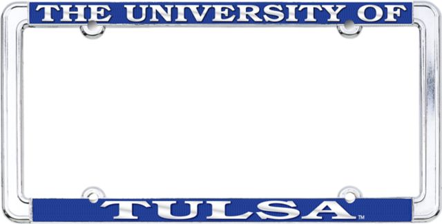 University of Tulsa License Plate Frame