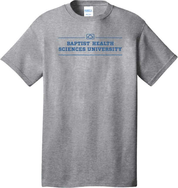 Baptist Health Sciences Extended T Shirt BHSU Stacked - ONLINE ONLY