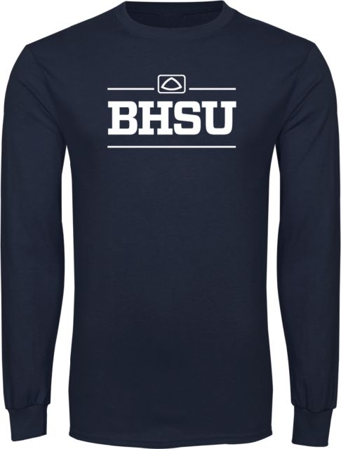 Baptist Health Sciences Long Sleeve T Shirt BHSU Wordmark - ONLINE ONLY