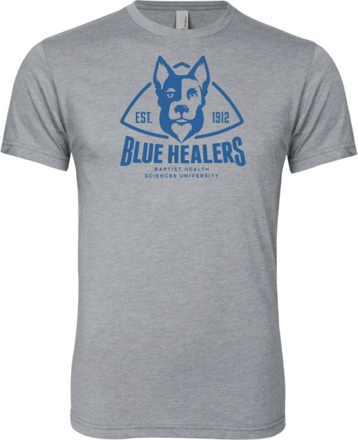 Baptist Health Sciences Next Level Heather Triblend Tee BHSU Wordmark - ONLINE ONLY