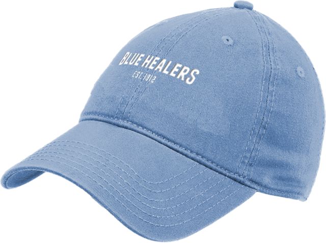 Baptist Health Sciences Light Unstructured Adjustable Low Profile Hat Healers Wordmark - ONLINE ONLY