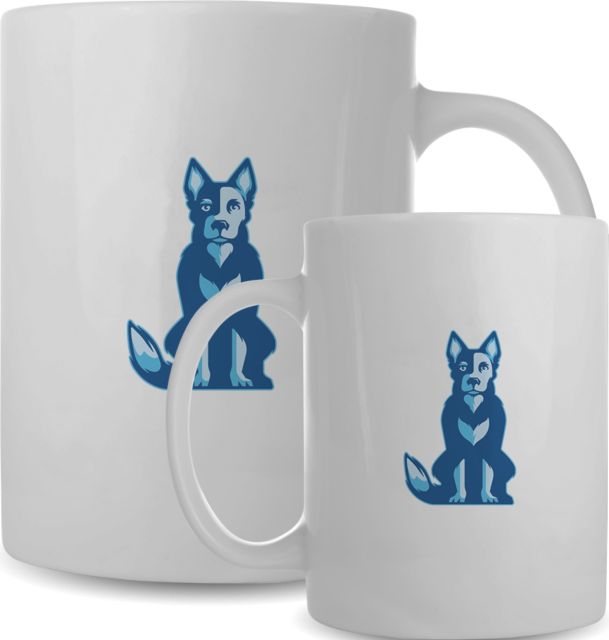 Baptist Health Sciences Full Color Mug 15oz Mascot Fullbody - ONLINE ONLY