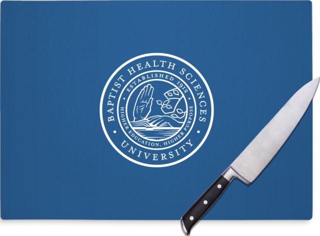 Baptist Health Sciences Cutting Board BHSU Seal - ONLINE ONLY