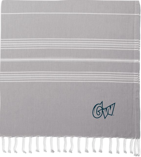 George Washington University Cali Throw Blanket
