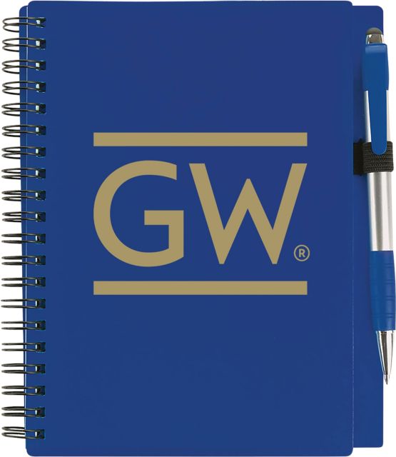 George Washington University 6'' x 7'' Spiral Notebook with Pen