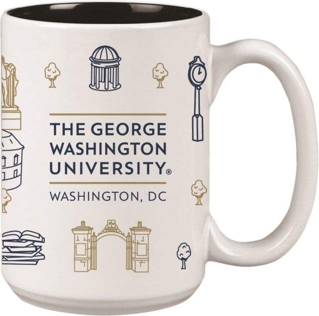 George Washington University 15 oz. Campus Mug