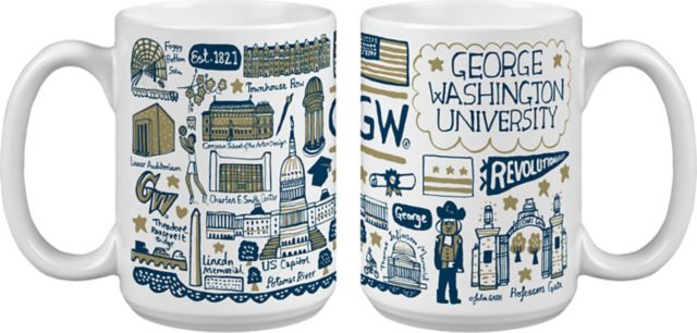 George Washington University Julia Gash 15 oz. Mug