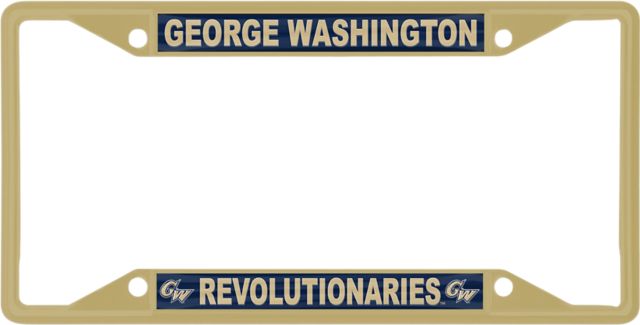 George Washington University License Plate Frame