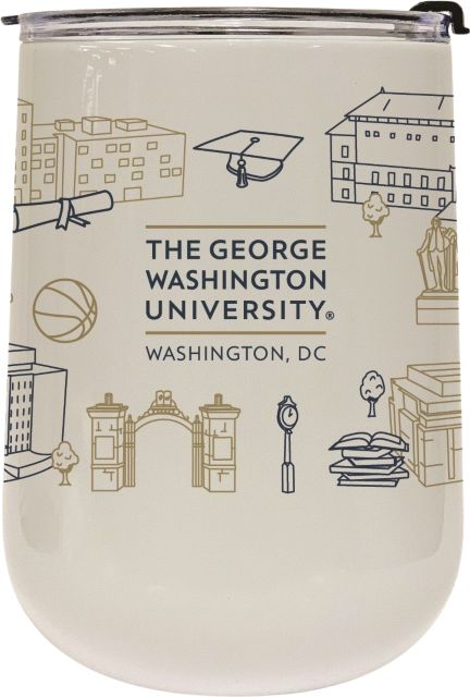 George Washington University 18 oz. Campus Tumbler