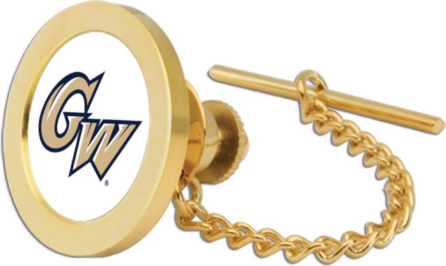CSI Goldtie Tack/Lapel Pin Gift Boxed With Colored Medallion - ONLINE ONLY