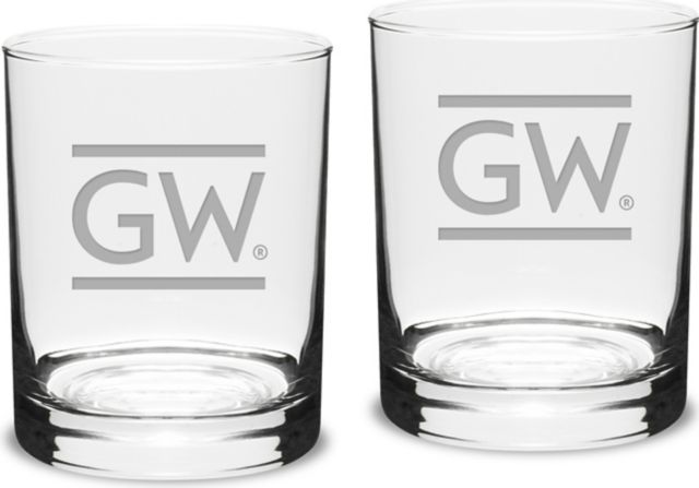 Set of 2 Double Old Fashion - 14 oz- ONLINE ONLY