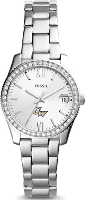 Fossil Scarlette Mini Three-Hand Date Stainless Steel Watch - ONLINE ONLY