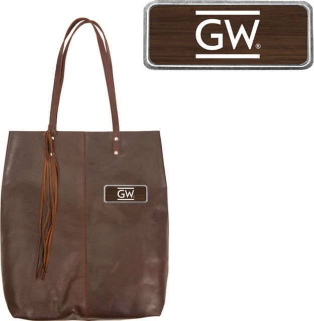 Mee Canyon Tote with engraved  Plate - ONLINE ONLY