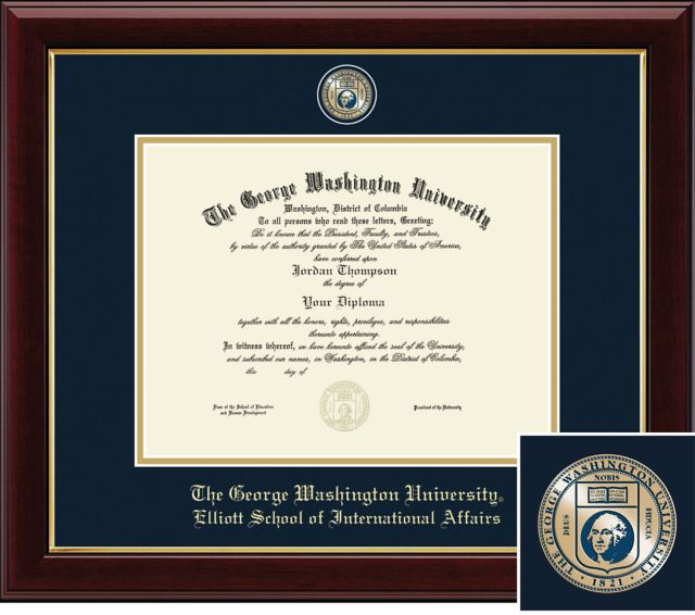 Church Hill Classics Masterpiece, Internal Affairs, 8.5X11, Bachelors, Masters, Diploma Frame - ONLINE ONLY