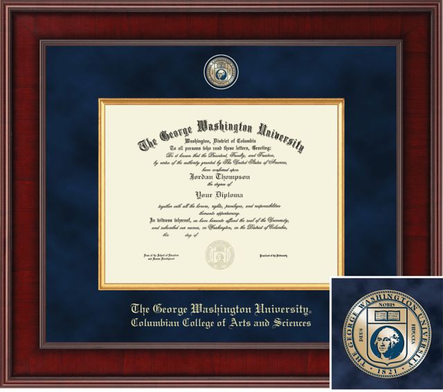Church Hill Classics Presidential, Arts and Sciences, 8.5x11, Bachelors, Masters, Diploma Frame - ONLINE ONLY
