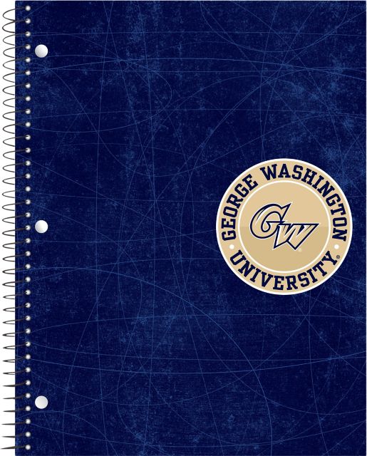George Washington University 1 Subject Notebook