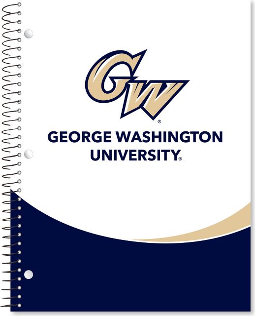 George Washington University 1 Subject Notebook