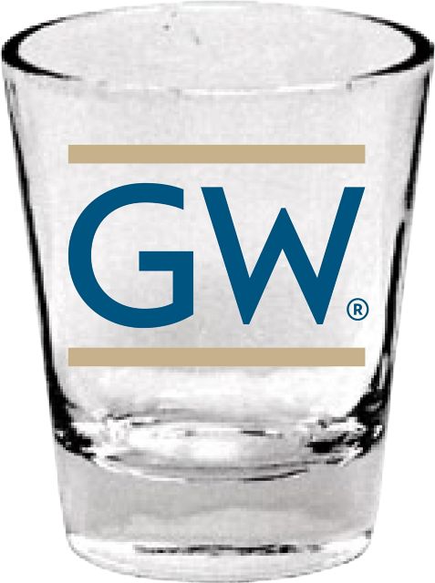 George Washington University 1.5 oz. Collector's Glass