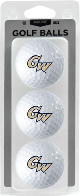 George Washington University 3 Pack Golf Balls