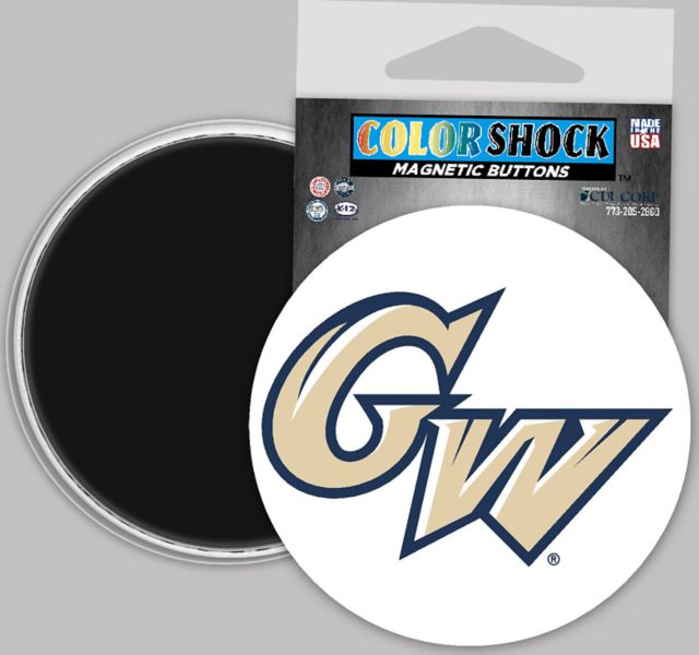 George Washington University 3" Button Magnet