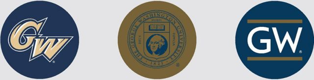 George Washington University 3-Pack Mini Button