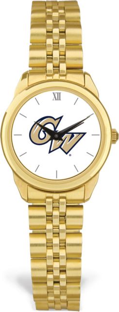 CSI Women's Gold Rolled Link Watch  (Gift Box) With Colored Medallion - ONLINE ONLY