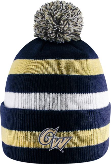 George Washington University Knit Cuff Pom Hat