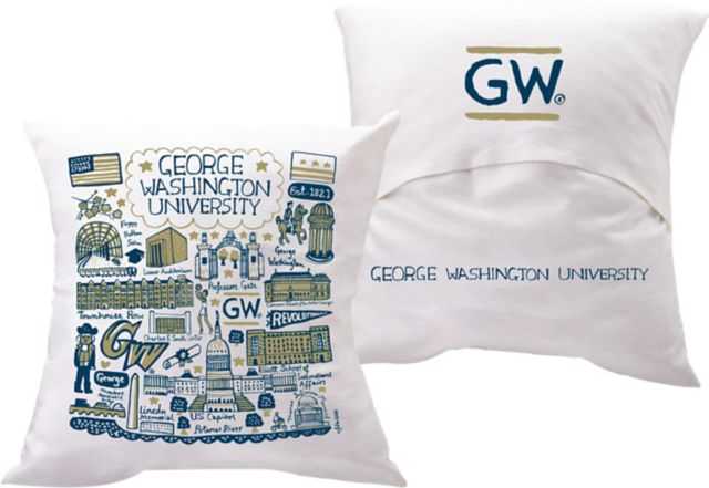 George Washington University 18'' x 18'' Pillow