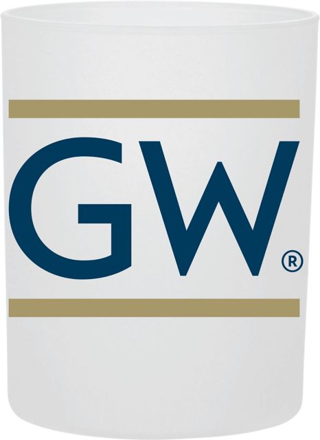 George Washington University Matte Glass