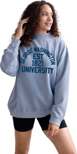George Washington University Women's Nantucket Crewneck Sweatshirt