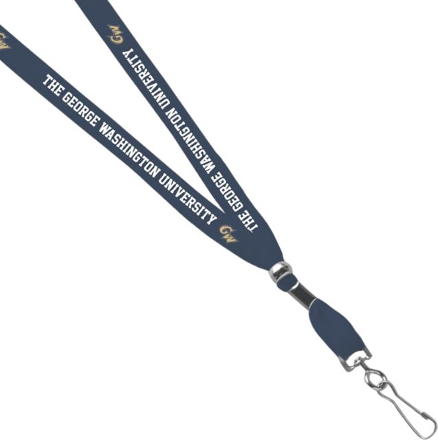 George Washington University 3/8 Swivel Hook Lanyard