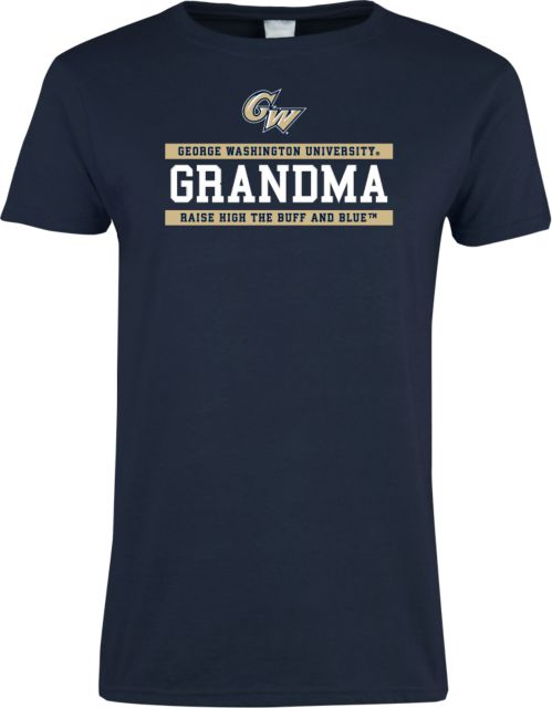George Washington Womens Short Sleeve Tee GW Grandma - ONLINE ONLY