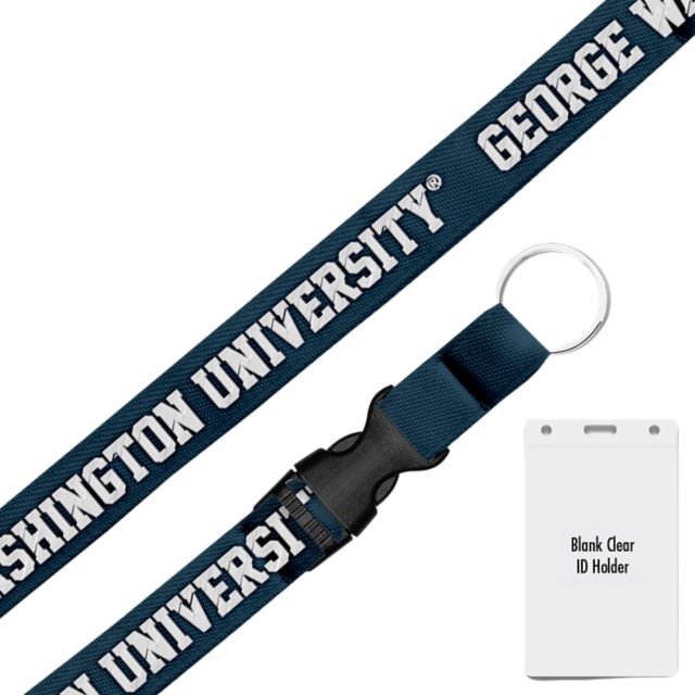 George Washington University 3-4'' Lanyard