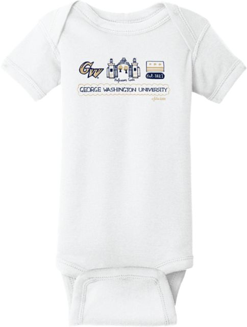 George Washington University Julia Gash Infant Bodysuit